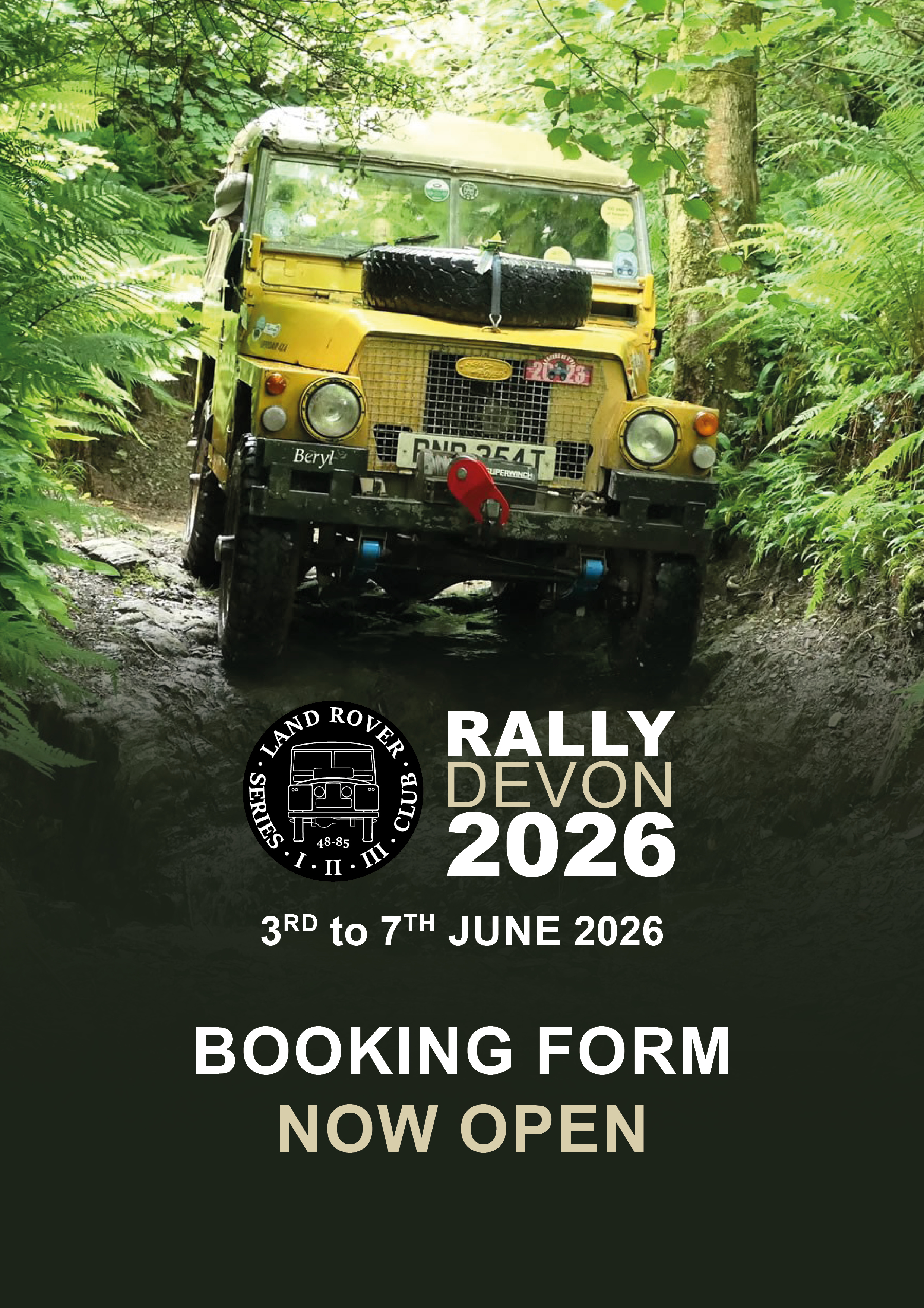 Club Rally 2026 - Devon - Booking Form - V1.jpg