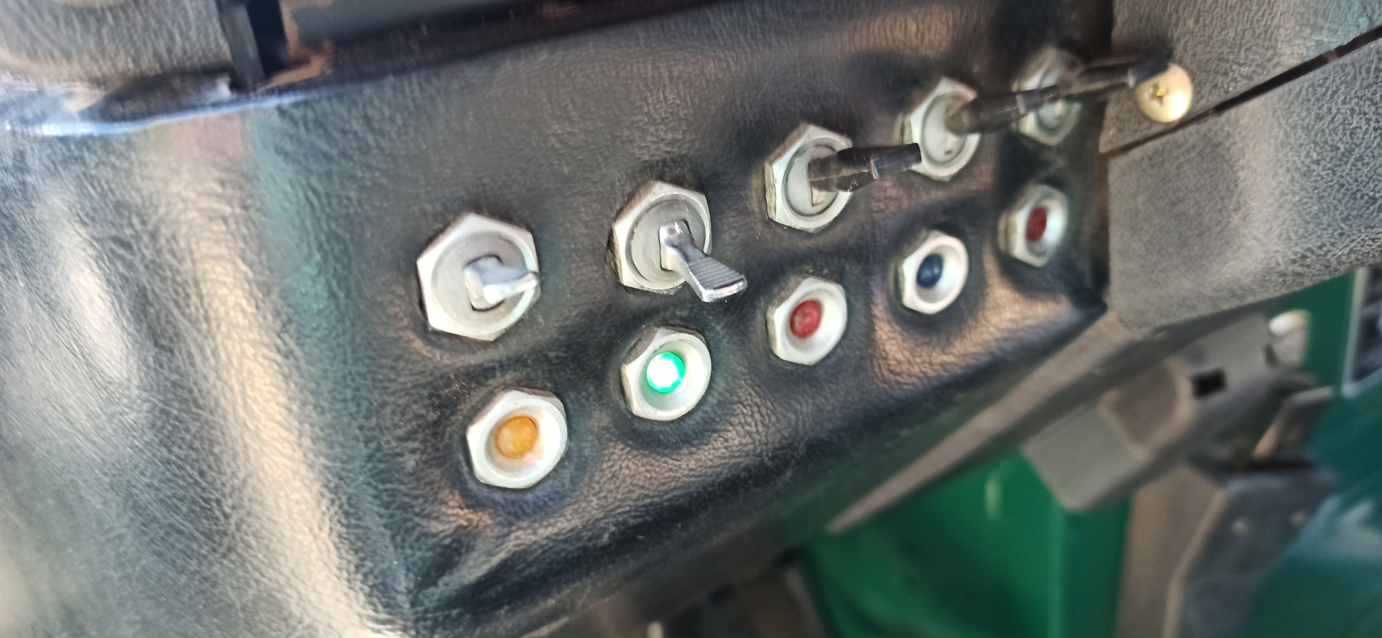 Switches on the dashboard